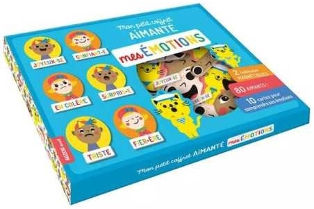 Mon petit coffret aimanté Mes émotions - Auzou